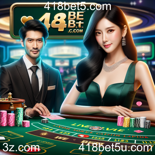 Experiência Imersiva na Categoria 'Ao Vivo' do 418bet5.com